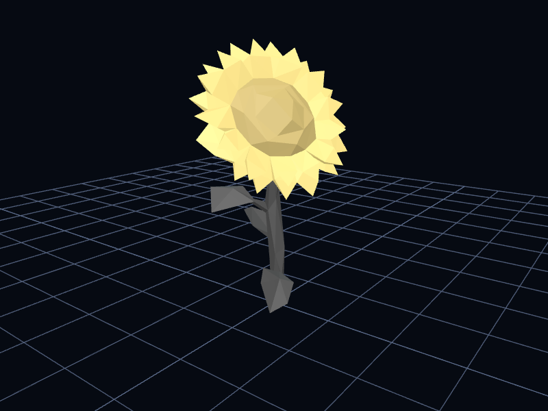 Black Sunflower